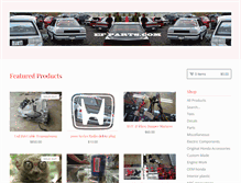 Tablet Screenshot of efparts.com
